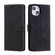 iPhone 13 Skin Feel Anti-theft Brush Horizontal Flip Leather Phone Case iPhone13 - Black