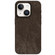 iPhone 13 Skin Feel Denim Leather MagSafe Phone Case - Light Coffee