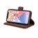iPhone 13 Skin Feel Horizontal Flip Leather Phone Case - Brown
