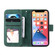 iPhone 13 Skin Feel Horizontal Flip Leather Phone Case - Green