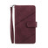 iPhone 13 Skin Feel Horizontal Flip Leather Phone Case - Red