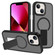 iPhone 13 Skin Feel Invisible Kickstand MagSafe Phone Case - Black