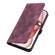 iPhone 13 Skin Feel Totem Embossed Leather Phone Case - Wine Red