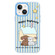 iPhone 13 Skin Feeling Jelly TPU Hybrid PC Phone Case - Dog Blue