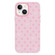 iPhone 13 Skin Feeling Jelly TPU Hybrid PC Phone Case - Polka Dot Pink