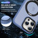 iPhone 13 Skin-feel MagSafe Holder PC Hybrid TPU Phone Case - Blue