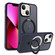 iPhone 13 Skin-feel MagSafe Holder PC Hybrid TPU Phone Case - Dark Blue