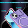 iPhone 13 Sliding Camshield MagSafe Holder TPU Hybrid PC Phone Case - Pink Purple