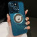 iPhone 13 Starry Glitter MagSafe Lens Holder Phone Case - Blue