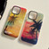 iPhone 13 SUNSET Coconut Tree Dual-side Laminating Laser Phone Case - Yellow