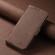 iPhone 13 SUTENI J07 Multifunctional Horizontal Flip Magsafe Leather Phone Case - Brown