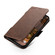 iPhone 13 SUTENI J07 Multifunctional Horizontal Flip Magsafe Leather Phone Case - Brown