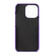 iPhone 13 Thick Down Jacket Soft PU Phone Case - Purple