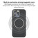 iPhone 13 Thin Circle MagSafe Liquid Silicone Phone Case - Antique White