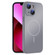 iPhone 13 Thin Circle MagSafe Skin-feel AG Glass Phone Case - Titanium Gray