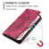 iPhone 13 Totem Embossed Magnetic Leather Phone Case - Red