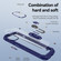iPhone 13 TPU + PC Lens Protection Phone Case with Ring Holder - Blue