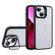 iPhone 13 U1 Invisible Lens Holder Acrylic + TPU Shockproof Phone Case - Black