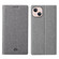 iPhone 13 ViLi DMX Series Shockproof Magsafe Magnetic Horizontal Flip Leather Phone Case - Grey