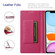 iPhone 13 ViLi DMX Series Shockproof Magsafe Magnetic Horizontal Flip Leather Phone Case - Rose Red