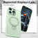 iPhone 13 Wing Series Gen2 MagSafe Metal Ring Holder Phone Case - Avocado Green