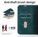 iPhone 13 Wireless Charging Magsafe Leather Phone Case - Blue