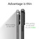 iPhone 13 wlons Magsafe Carbon Fiber Kevlar TPU Phone Case - Black