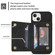 iPhone 13 Zipper Card Holder Phone Case - Black