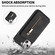 iPhone 13 Zipper Card Holder Phone Case - Black