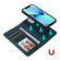 iPhone 13 mini BETOPNICE BN-005 2 in 1 Detachable Imitate Genuine Leather Phone Case - Blue