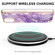 iPhone 13 mini Electroplating Marble Pattern Dual-side IMD TPU Shockproof Case - Purple 002