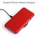 iPhone 13 mini Fierre Shann Magnetic Genuine Leather Phone Case - Red
