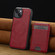 iPhone 13 mini LC.IMEEKE L3 Series Detachable RFID Card Bag Magsafe Phone Case - Red