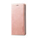 iPhone 13 mini LC.IMEEKE Strong Magnetic PU + Matte TPU Horizontal Flip Leather Case with Holder & Card Slots & Wallet - Rose Gold