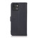 iPhone 13 mini Litchi Texture PU + TPU Horizontal Flip Leather Case with Holder & Card Slots & Wallet - Dark Blue