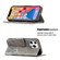 iPhone 13 mini Matching Color Crocodile Texture Horizontal Flip PU Leather Case with Wallet & Holder & Card Slots - Grey