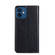 iPhone 13 mini PU + TPU Gloss Oil Solid Color Magnetic Horizontal Flip Leather Case with Holder & Card Slot & Wallet - Black