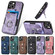 iPhone 13 mini Retro Skin-feel Ring Card Wallet Phone Case - Blue