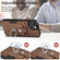 iPhone 13 mini Retro Skin-feel Ring Card Wallet Phone Case - Brown