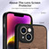 iPhone 13 mini Retro Skin-feel Ring Card Wallet Phone Case - Brown