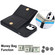 iPhone 13 mini RFID Anti-theft Card Ring Holder Phone Case - Black