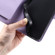 iPhone 13 mini Ring Buckle Rhombic Leather Phone Case - Purple