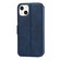 iPhone 13 mini Shockproof PU + TPU Leather Case with Card Slots & Holder & Photo Frame & Wallet - Blue