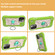 iPhone 13 mini Shockproof Silicone + PC Protective Case with Dual-Ring Holder - Guava