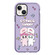 iPhone 13 mini Simple Illustration Pattern Full Coverage Phone Case - Rabbit B