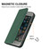 iPhone 13 mini Woven Texture Stitching Magnetic Horizontal Flip PU Leather Case with Holder & Card Slots & Wallet & Lanyard - Green