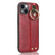 iPhone 13 mini Wristband Leather Back Phone Case - Red