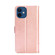 iPhone 13 mini Zipper Bag PU + TPU Horizontal Flip Leather Case with Holder & Card Slot & Wallet & Lanyard - Rose Gold