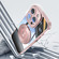 iPhone 12 Pro Max 360 Holder Magsafe Acrylic Hybrid TPU Phone Case - Pink