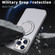iPhone 12 Pro Max 360-degree Rotating MagSafe Magnetic Holder Phone Case - Titanium Grey